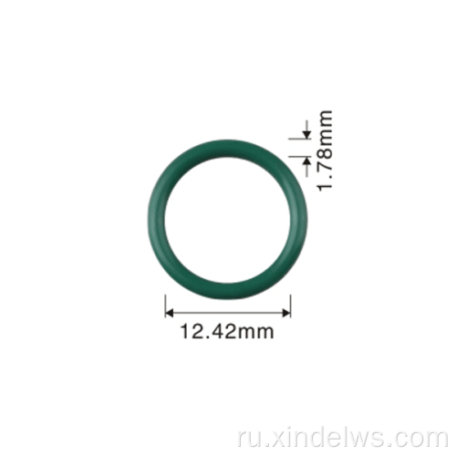 Наборы для топливных инжекторов черные резиновые уплотнения зеленое уплотнительное кольцо